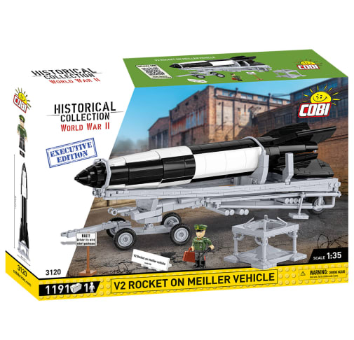 COBI V2 Rocket & Transporter Executive Edition - 1210 pieces (World War II Historical Collection)