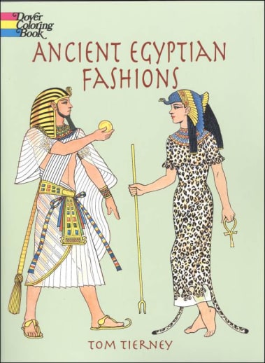 Ancient Egyptian Fashions Coloring Book