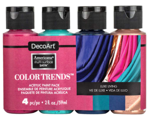 Color Trends Paints - Luxe Living (4 count)
