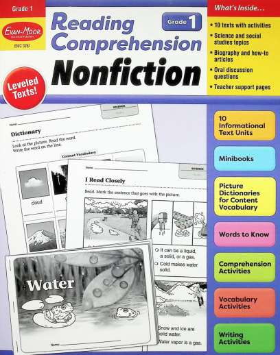 Reading Comprehension: Nonfiction, Grade 1