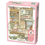 Cobble Hill 1000-Piece Puzzle - Puppies And Posies Quilt Design (Includes Poster) - 19x27 Inches, Random Cut - View #2