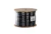 Cat6 Bulk Ethernet Cable, Unshielded, Solid, CMX, Spool, 1000 ft, 600 Mhz, Black