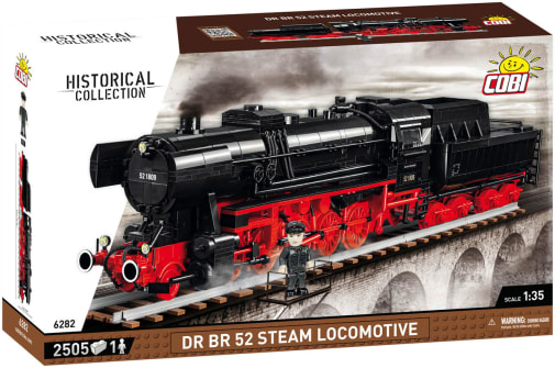 COBI DR BR 52 Steam Locomotive - 2505 pieces (Historical Collection)