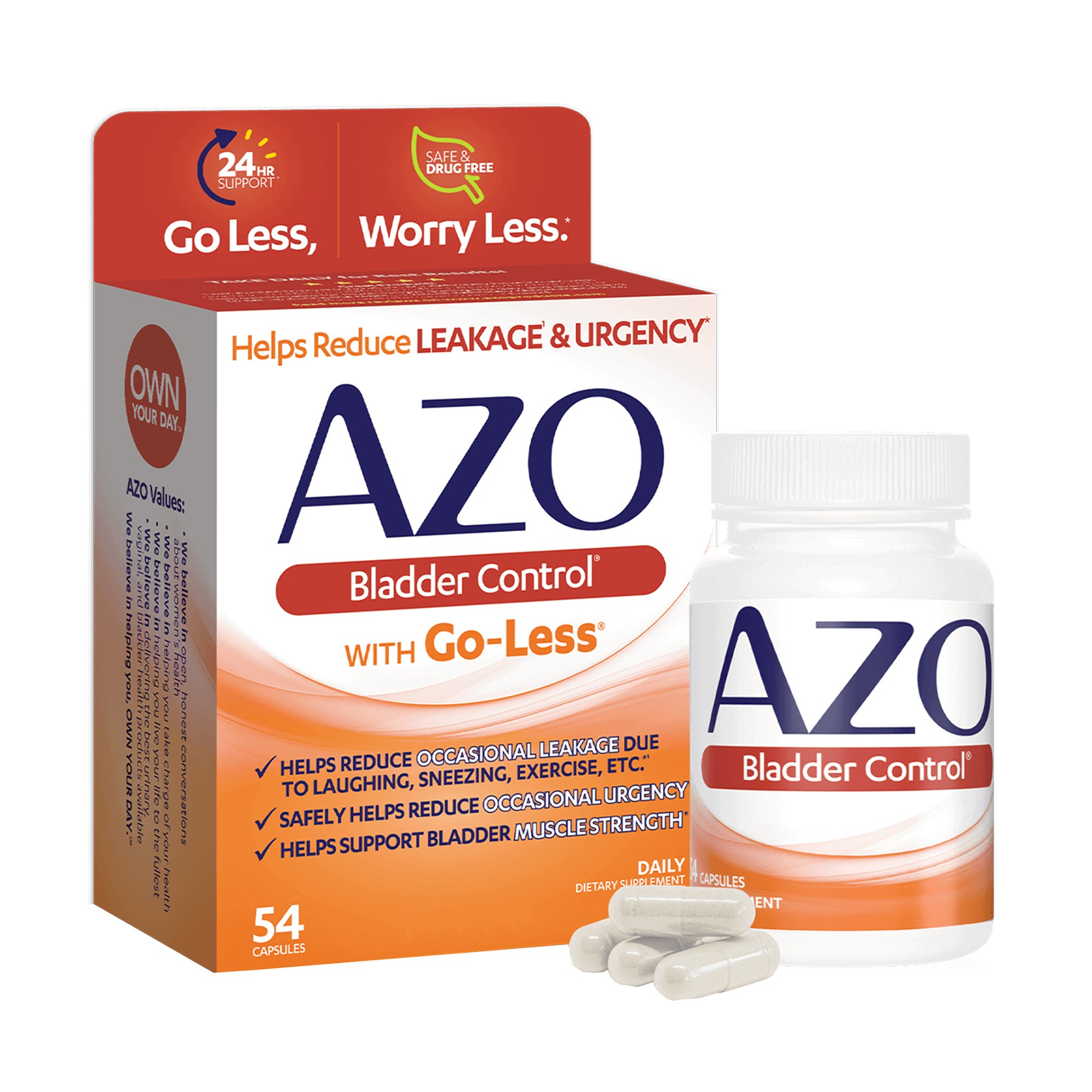 AZO Bladder Control with Go-Less Capsules MK 1065923