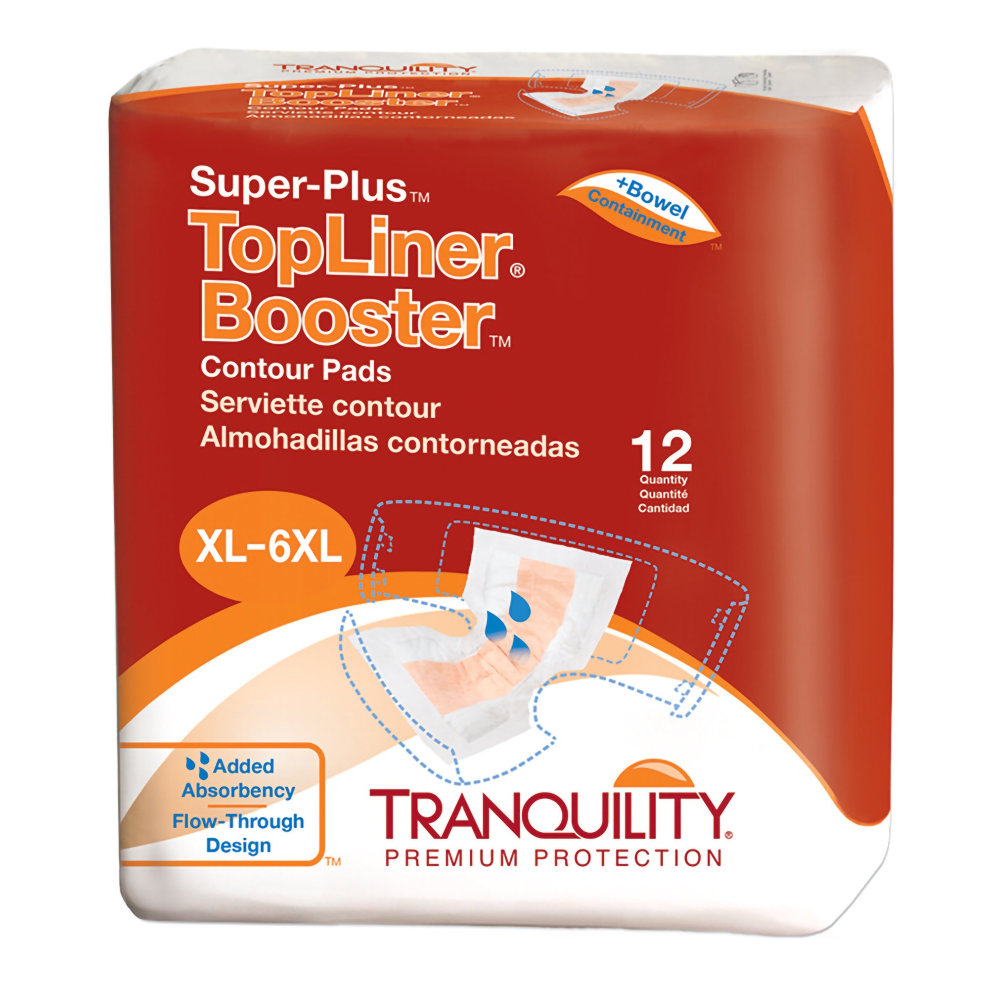 TopLiner Super Plus Added Absorbency Incontinence Booster Pad, 32-Inch Length MK 722310