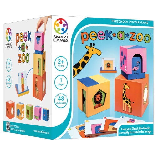 Peek-A-Zoo Preschool Puzzle Game