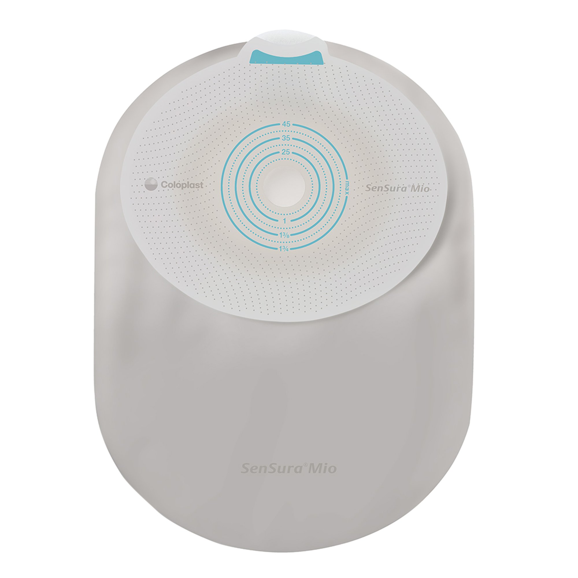 SenSura Mio Flat 1-Piece Opaque Ostomy Pouch, 40  55 mm Stomas MK 891188