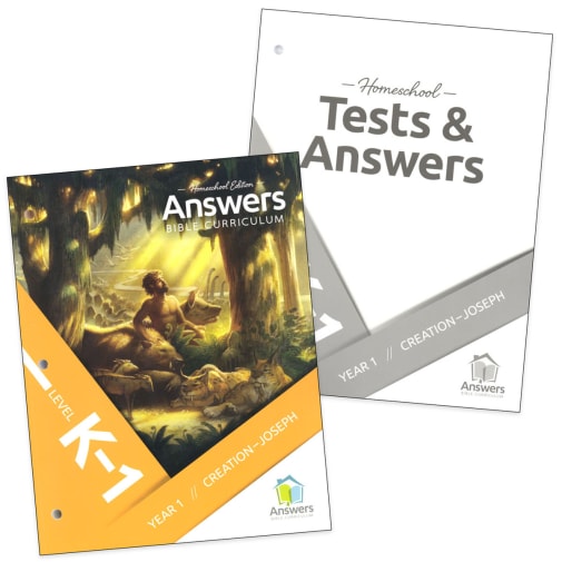 Answers Bible Curriculum Year 1 Homeschool Student Value Combo Grades K-1