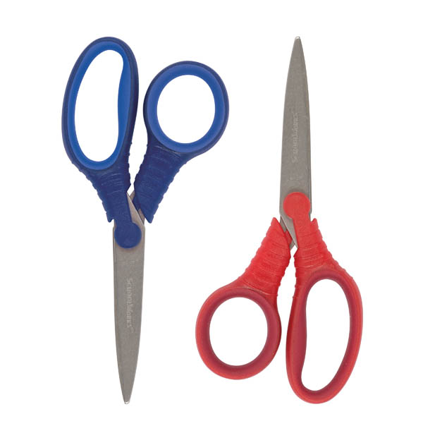 Fiskars Softgrip Pointed-tip Kids Scissors (5 in., 3 Pack)