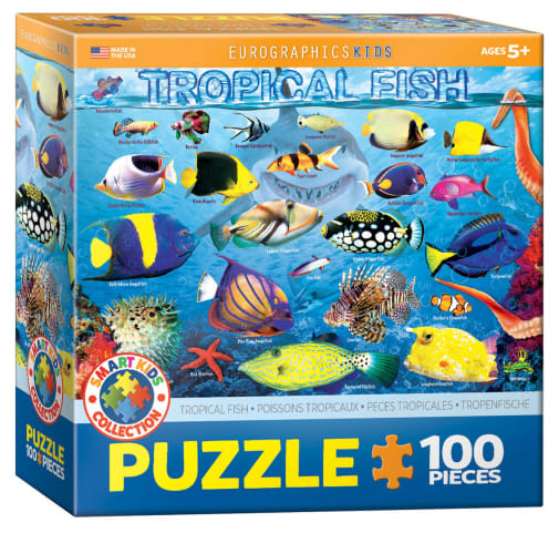 Eurographics Kids Tropical Fish Puzzle - 100 pieces