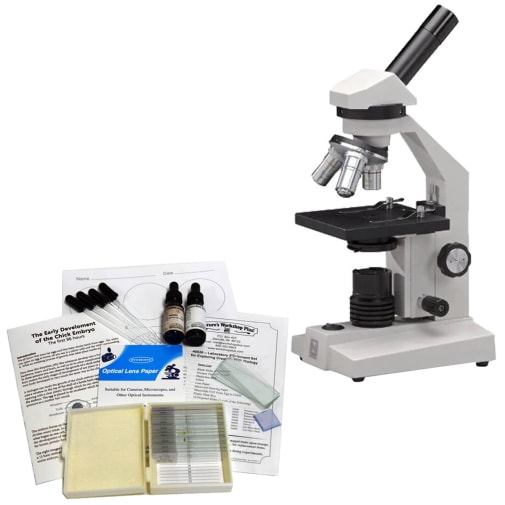 Biology Lab Materials for Apologia w/ Microscope