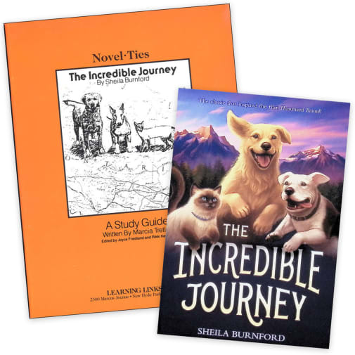 Incredible Journey Novel-Ties Study Guide & Book Set