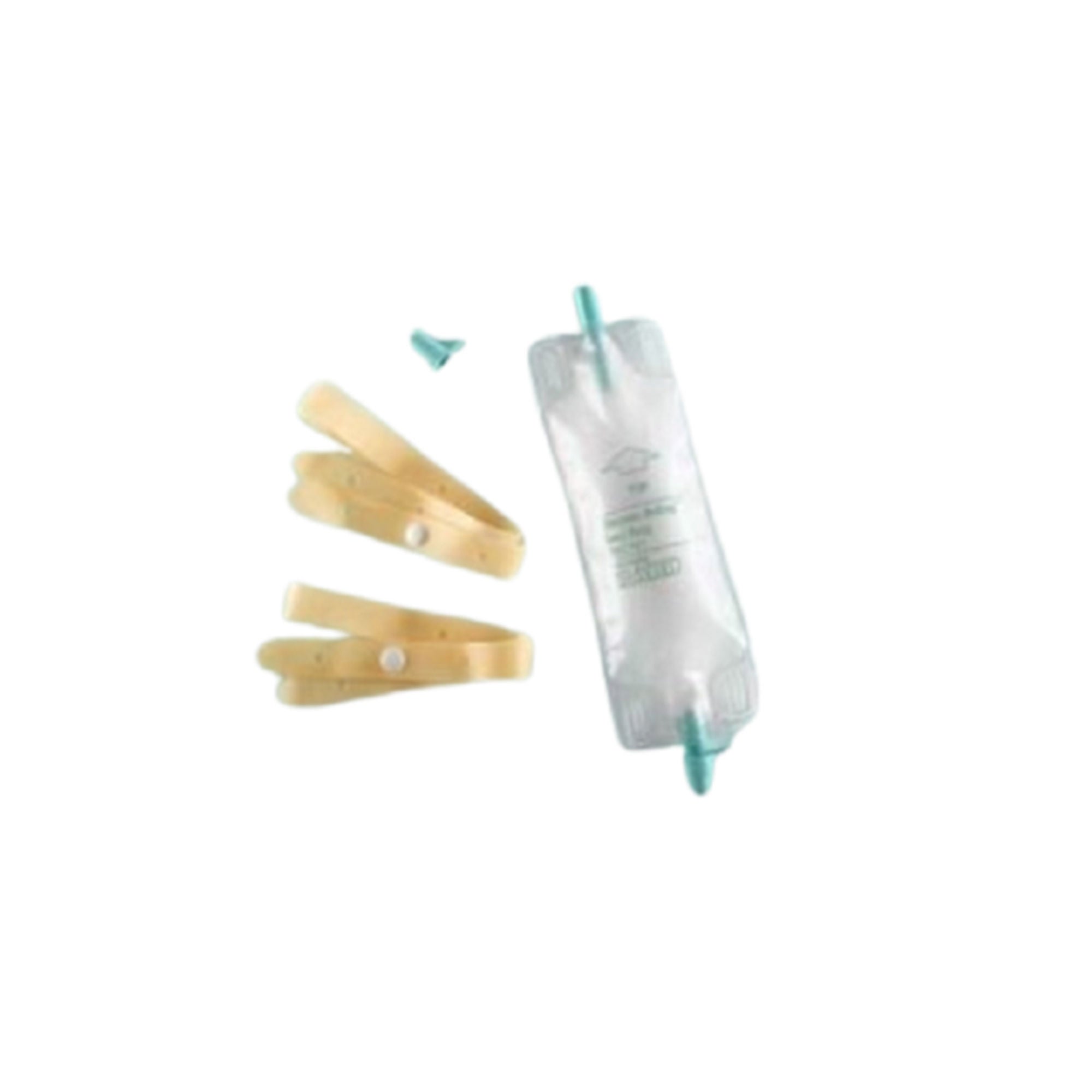 Bard Dispoz-a-Bag Urinary Leg Bag, Rubber Cap Valve, 19 oz. MK 368515