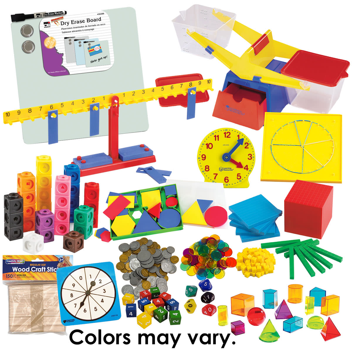 Math in Focus 2020 Grade 1 Manipulative Kit