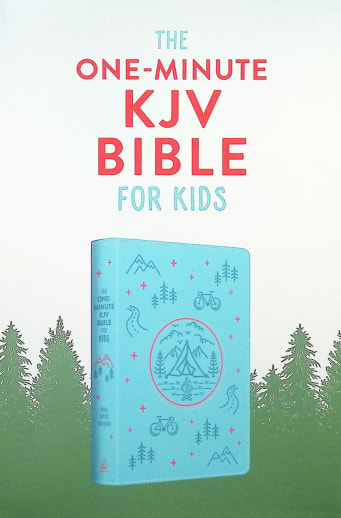 One-Minute KJV Bible for Kids (Adventure Blue)