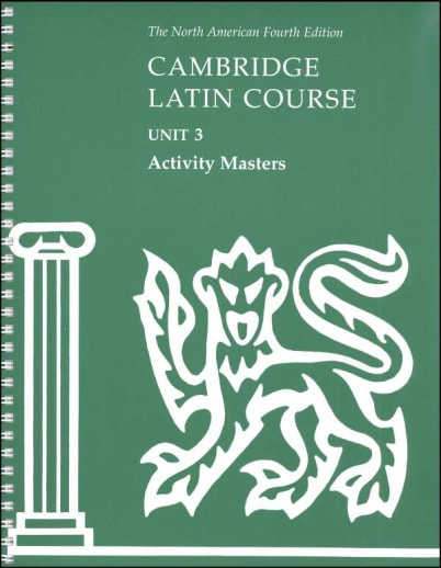 Cambridge Latin Course Unit 3 Activity Masters