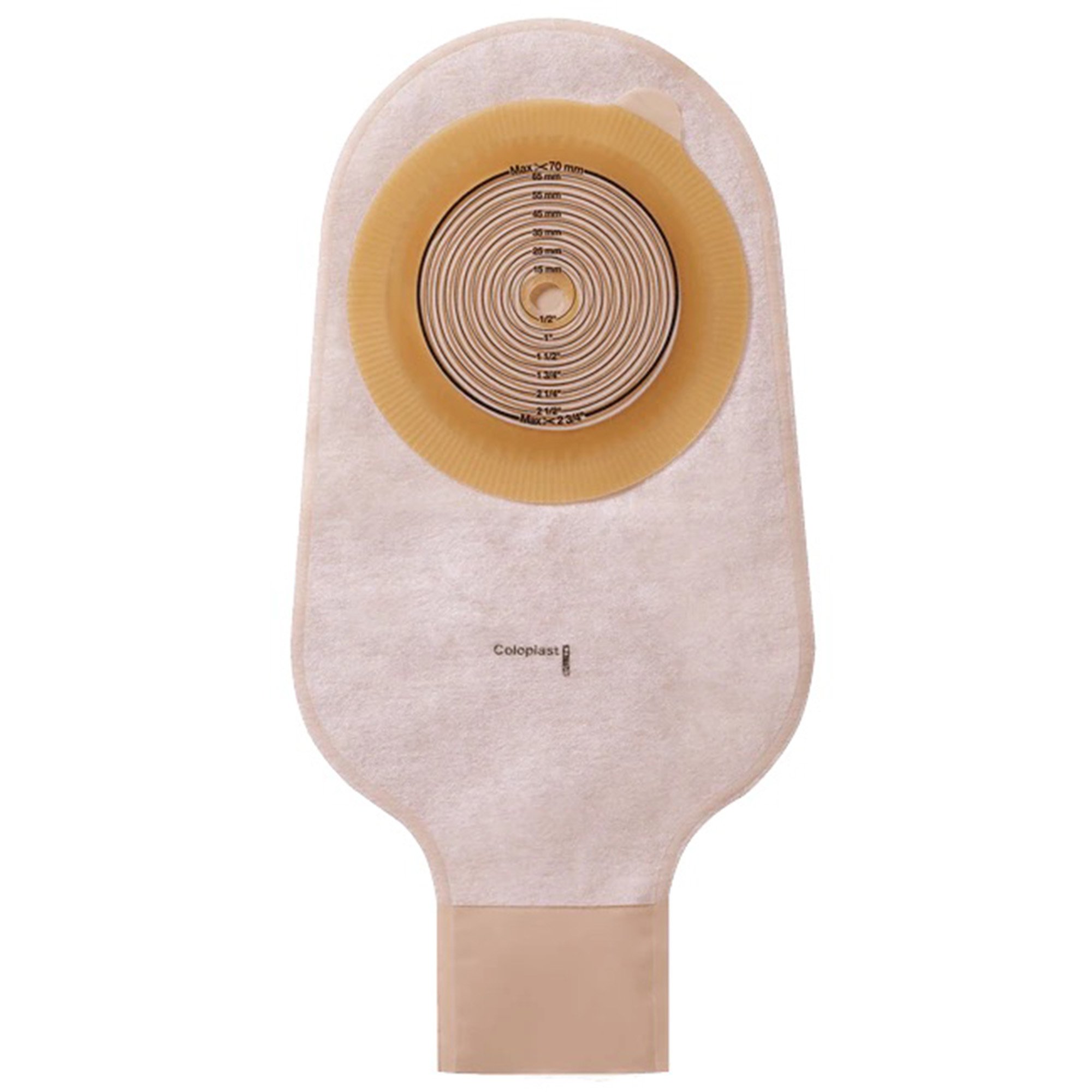 Assura Original One-Piece Opaque Ostomy Pouch, Cut to Fit Stomas 10  70mm MK 440561