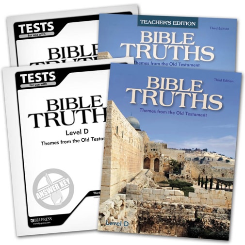 BJU Press Bible Truths Level D Home School Kit 3rd Edition