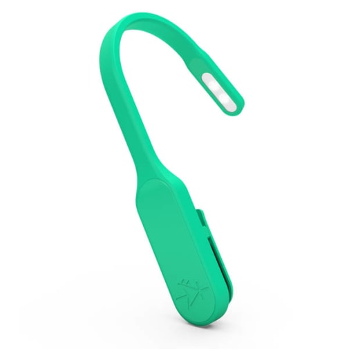 Mighty Bright Clip-On Flexible Rechargeable Book Light - Green