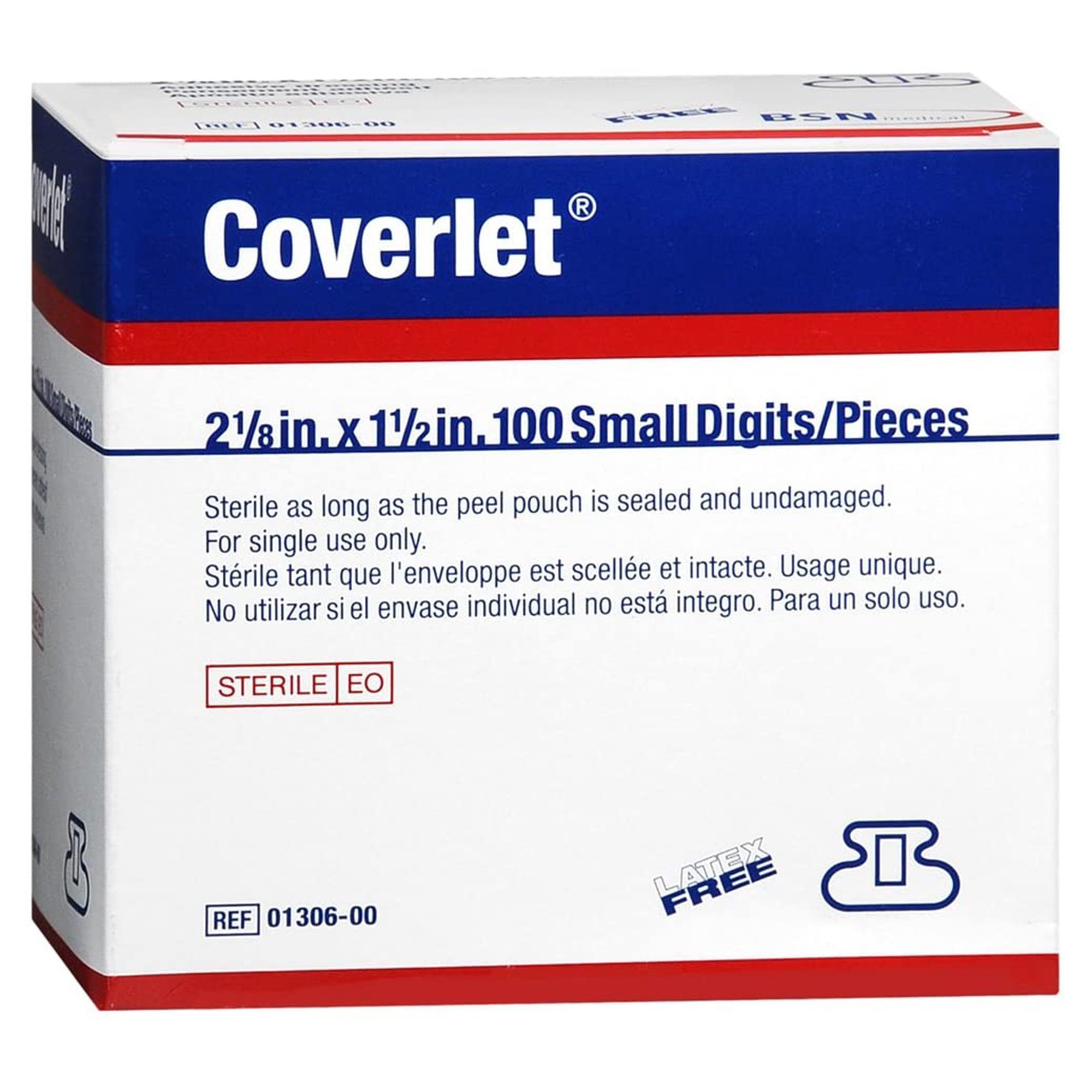 Coverlet Fingertip Tan Adhesive Strip, 1 x 2 Inch MK 29527