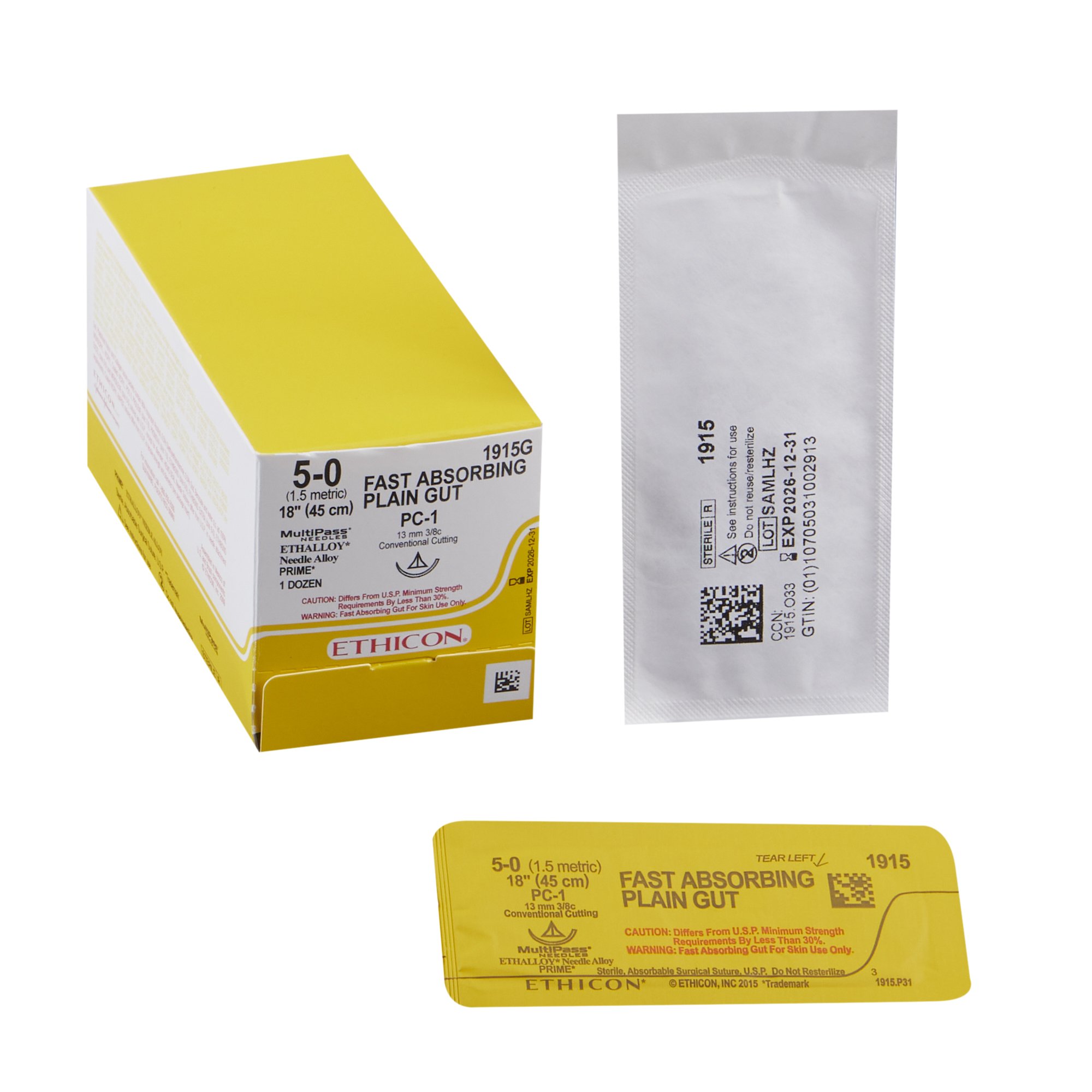 Fast Absorbing Suture with Needle MK 153825