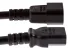 AC Power Cord, C14 to C13, 14 AWG, 3ft, Black