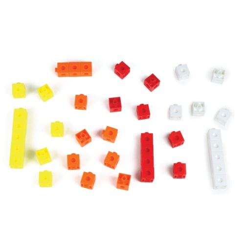 Place Value Hex-a-Link Cubes (set of 40)