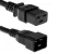 AC Power Cord, C20 to C19, 12 AWG, 4ft Black