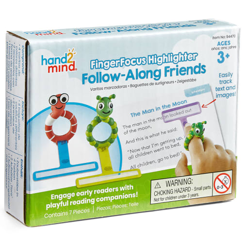 FingerFocus Highlighter Follow-Along Friends