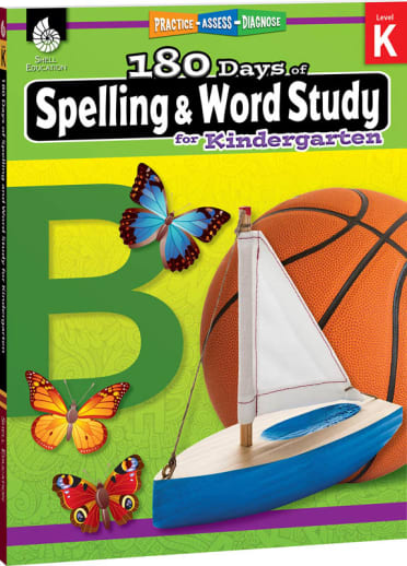 180 Days of Spelling & Word Study for Kindergarten