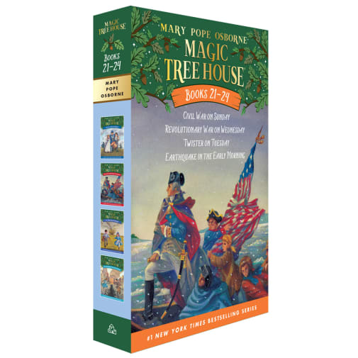 American History Quartet Box Set (Magic Tree House Volumes 21-24)