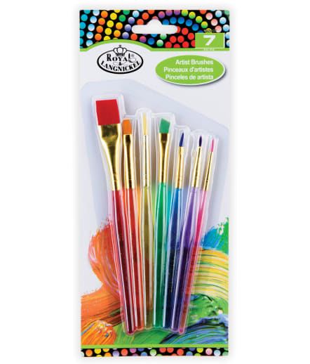 Royal & Langnickel Artist Variety Paint Brush Set (7 piece)