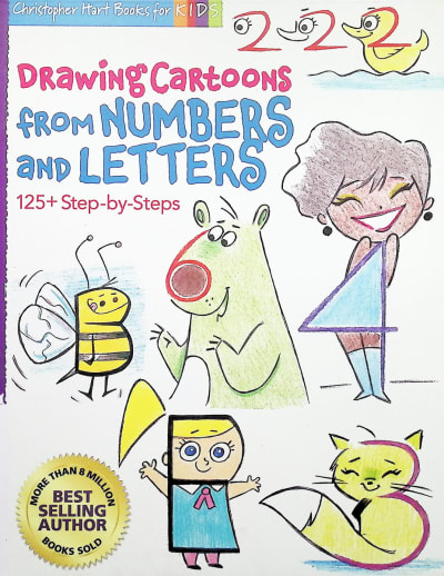 Drawing Cartoons From Numbers and Letters (Drawing with Christopher Hart)