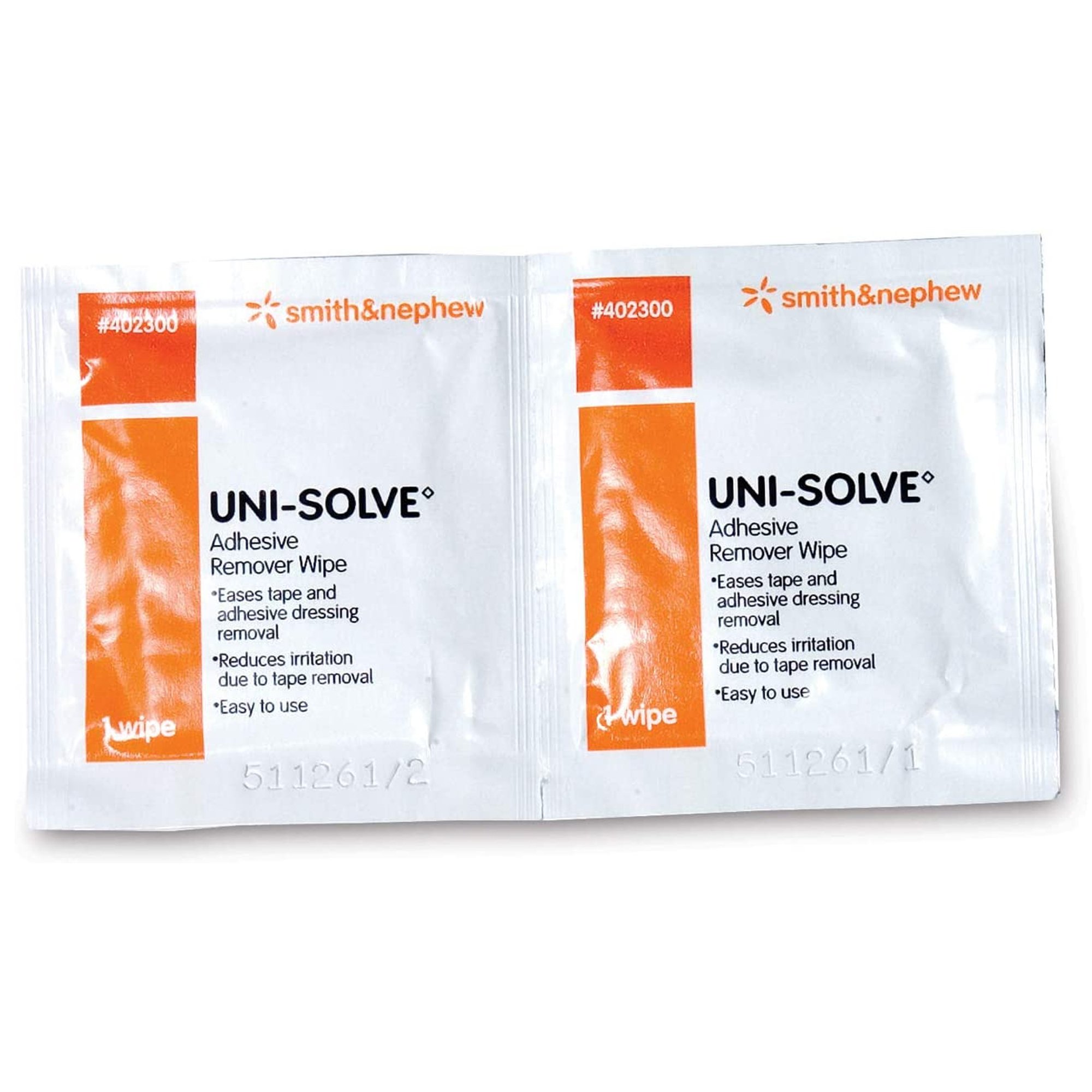 Uni-Solve Adhesive Remover, 2.5 x 2.5 Inch Wipe MK 96852