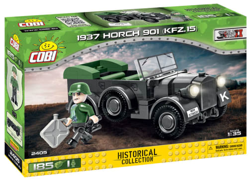 COBI 1937 Horch 901 (KFZ.15) Off-Road Car - 185 pieces (World War II Historical Collection)