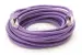 CAT5e Shielded Ethernet Patch Cable, Booted, 20ft, Purple