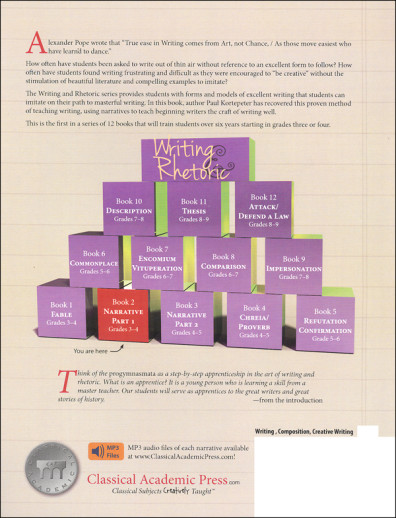 Writing & Rhetoric Book 2: Narrative 1 Student Edition