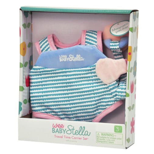 Wee Baby Stella Travel Time Carrier Set