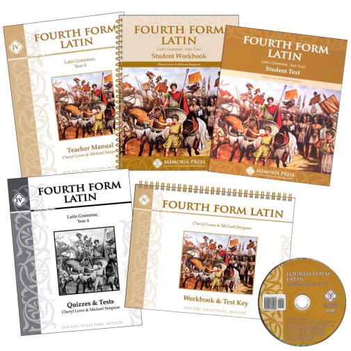 Memoria Press Fourth Form Latin Text Set