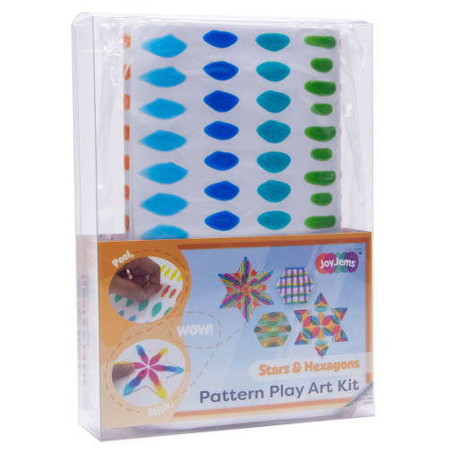 JoyJems Stars & Hexagons Suncatcher Kit