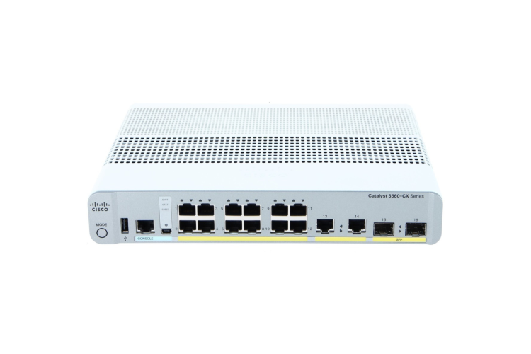 WS-C3560CX-12PC-S | Cisco PoE Switch | Catalyst 3560-CX | 12 Port