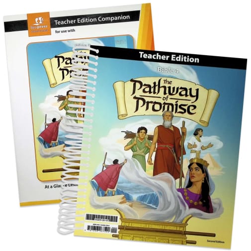 BJU Press Bible 4: Pathway of Promise Teacher Edition & Teacher Edition Companion 2nd Edition