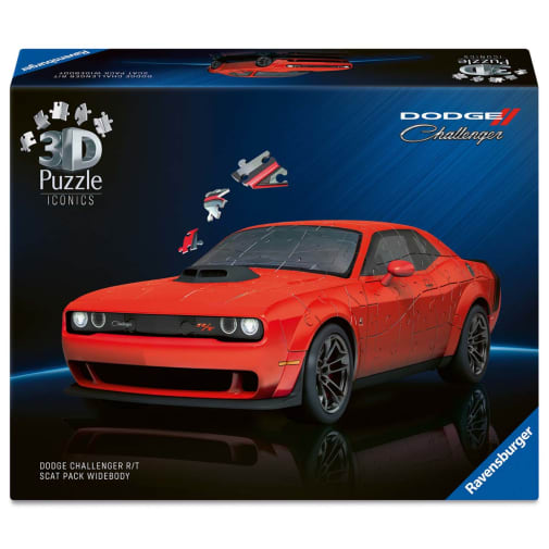 Iconics Dodge Challenger 3D Puzzle (108 Piece)