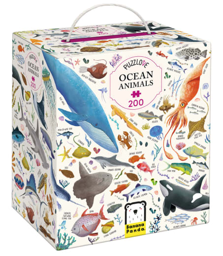 Puzzlove Ocean Animals Puzzle (200 pieces)
