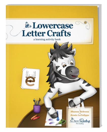 All About Reading Lowercase Letter Crafts