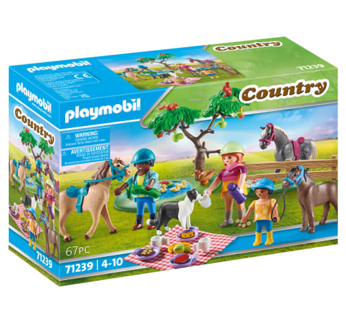 Playmobil Picnic Adventure with Horses(World of Horses)