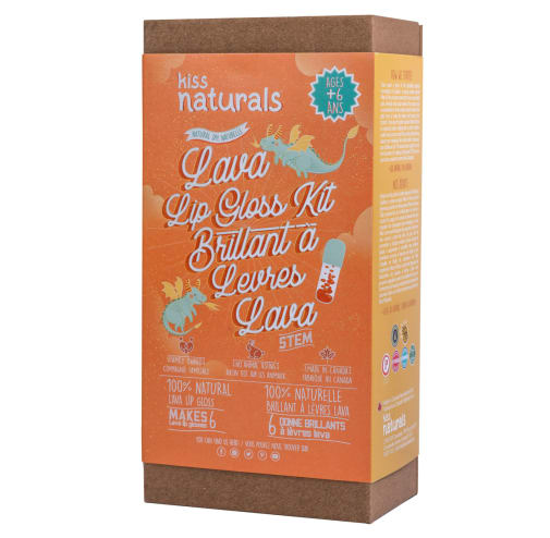 Kiss Naturals DIY Lava Lip Gloss Kit