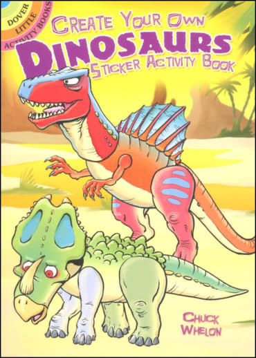 Create Your Own Dinosaurs Sticker Activity Book