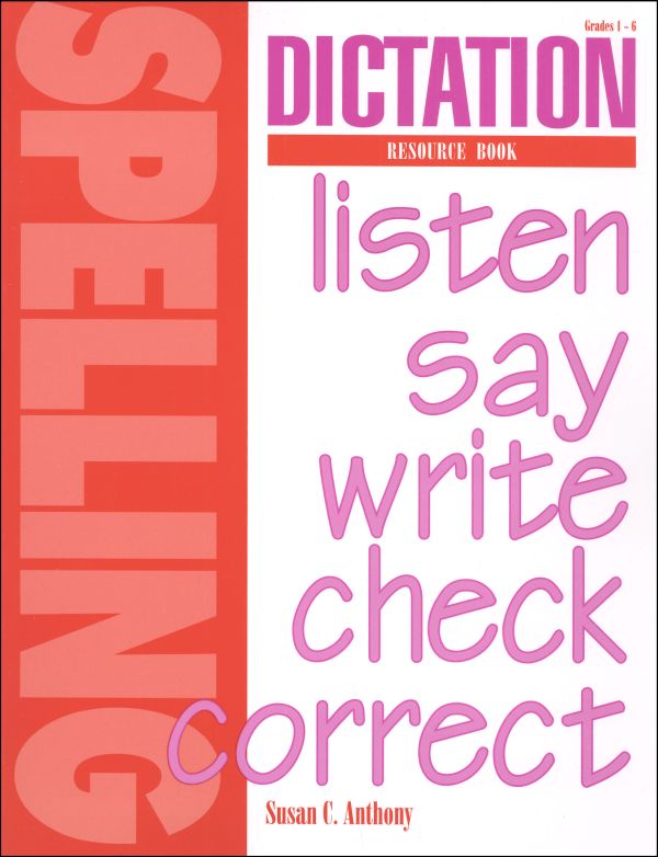 Spelling Dictation Resource Book