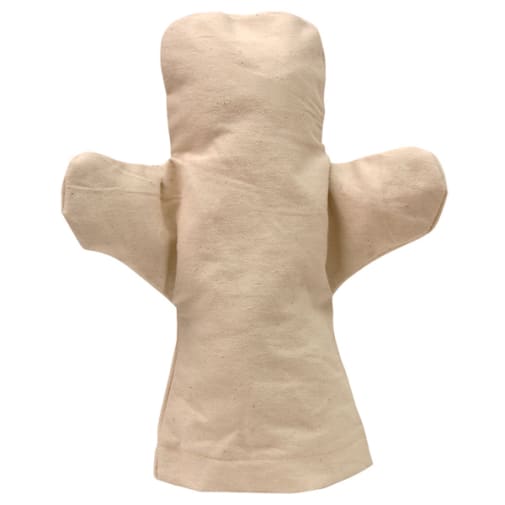 Canvas Hand Puppet - People Puppets set of 6